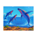 Whale Jigsaw Puzzle 1000 Piece – Ocean Puzzle for Adults, Relaxing Art Puzzle, Unique Gift for Puzzle Lovers, 500 or 1000 Pieces